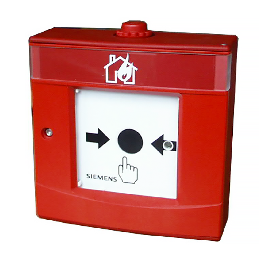 DMA1103D-001 SIEMENS Ręczny ostrzegacz pożarowy DMA1103D z obudową DMA1192-AA