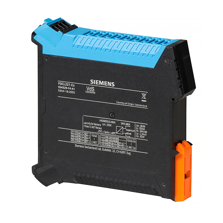 FDCL221-EX SIEMENS Adapter linii FDCL221-Ex do stref zagrożonych wybuchem