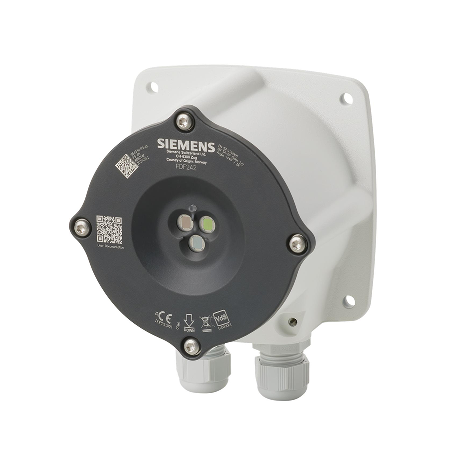 FDF242 SIEMENS FDF242 – Adresowalna Czujka Płomienia na Podczerwień