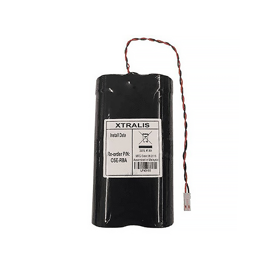 OSE-RBA XTRALIS Zapasowy pakiet baterii OSE-RBA dla nadajników systemu detekcji dymu OSID