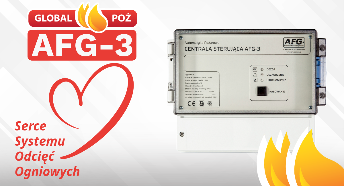 System odcięć ogniowych z gwarancją niezawodności – poznaj chwytaki i centralę AFG