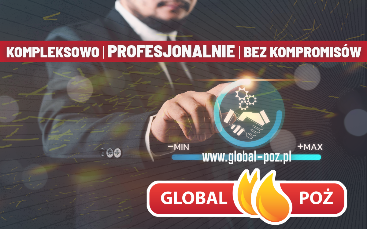 Kompleksowe usługi przeciwpożarowe! Global Poż to nie tylko sprzedaż. To pełne wsparcie techniczne naszych Klientów