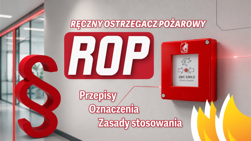 ROP - ręczny ostrzegacz pożarowy