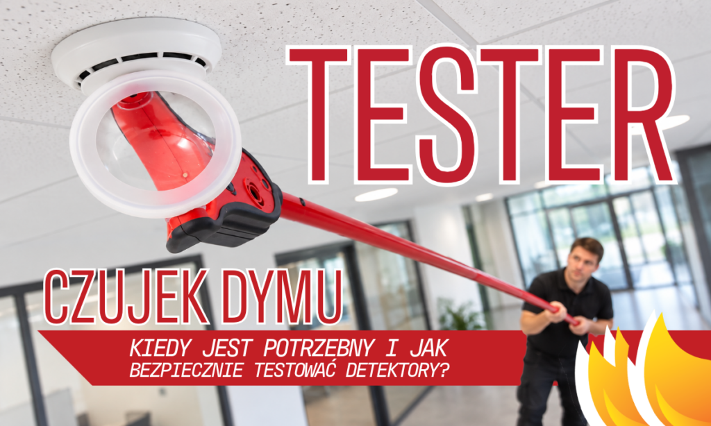 Tester czujek dymu